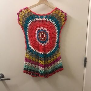 Hand made crochet top